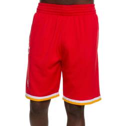 Mitchell & Ness and NBA SWINGMAN SHORTS HOUSTON ROCKETS, SCARLET ROCKETS