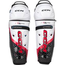 CCM Senior Jetspeed FT6 Pro Hockey Shin Guards