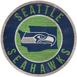 Fan Creations Seattle Seahawks Circle State Sign