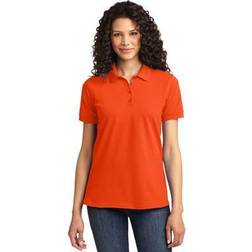 Port & Company Ladies Blend Pique Orange