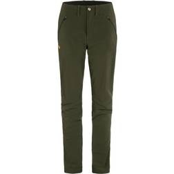 Fjällräven Women's Abisko Trail Stretch Trousers - Deep Forest