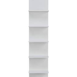 Danya B Vertical Column White Wall Shelf 11.8"