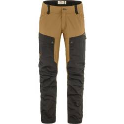 Fjällräven Keb Trousers Regular - Dark Grey/Buckwheat Brown