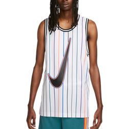 Nike Dri-FIT DNA Men's Basketball Jersey - White/Black