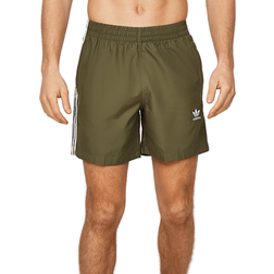 Originals 3 Stripes Swim Shorts - Green