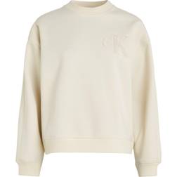 Calvin Klein Jumper CK JEANS Woman colour Yellow Cream