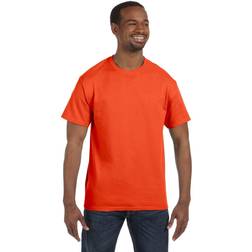 Jerzees Dri-Power Mens Active Pocket T-Shirt Burnt Orange