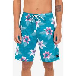 Hurley Phantom-Eco Weekender Boardshorts Tornado Teal Men's Swimwear Blue