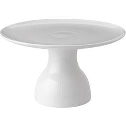 Royal Copenhagen White Fluted Cake Plate 7.9"