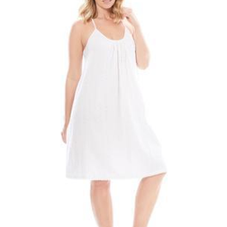 Breezy Eyelet Short Nightgown - White