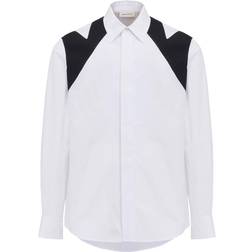 Alexander McQueen Cut-out Harness Shirt - White