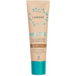 Lumene Matte Oil-control Foundation SPF20 #5 Deep Tan