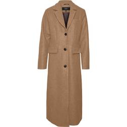 Vero Moda Vincemilan Coat - Brown/Tiger's Eye