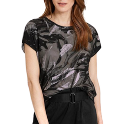 Gerry Weber Natural Vibes Double-Layer T-shirt - Black