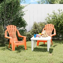 vidaXL orange Garden Chairs