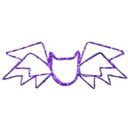 Northlight 23.5-in. Lighted Purple Bat 4 Halloween