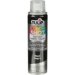 Tulip colorshot instant fabric color, 3oz dyeing designing spray paint, black us