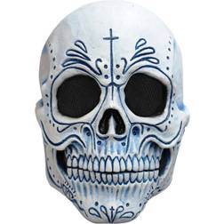 Catrin Mexican Skull Mask Black/Blue/White