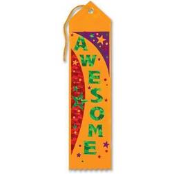 Beistle Awesome Award Ribbon Pack of 6
