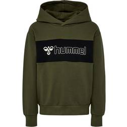 Hummel Kid's Atlas Hoodie - Olive Night