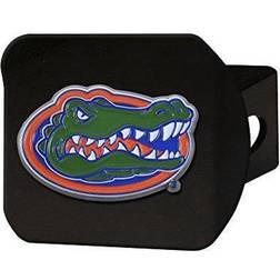Florida Gators 3D Color Emblem on Black Hitch Cover