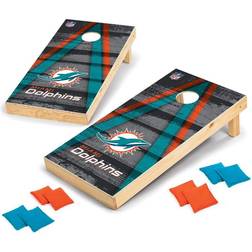 Wild Sports NFL Miami Dolphins 2'x4' Cornhole Board Gray