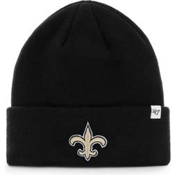 '47 Brand New Orleans Saints Basic Cuff Knit Black Black