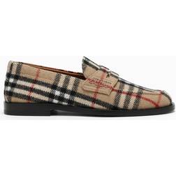 Burberry Loafers Check Braun