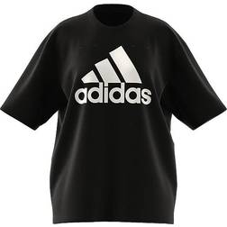 Adidas Essentials Big Logo Boyfriend T-shirt - Black/White