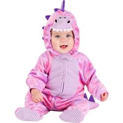 Princess Paradise Infant sleepy pink dino costume