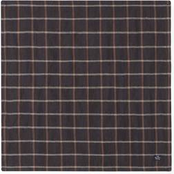 Lexington Checked Cotton Linen Cloth Napkin Beige (50x50cm)