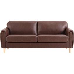 Lifestyle Solutions Serta Dublin Brown Sofa 78.3" 3 Seater