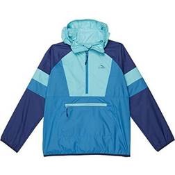 Boys' L.L.Bean Wind And Rain Anorak Rain Jacket Marine Blue/Sea Blue