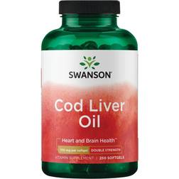 Swanson Premium Cod Liver Oil Double Strength