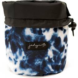 Jadyn Cosmetic Cinch Compact Travel Makeup Bag and Cosmetic Organizer Tie Dye