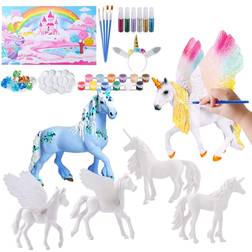 DANKAISHI Kids Unicorn Painting Kits Arts and Crafts for Kids Ages 4-12 Crafts and Arts Set Party Favors for Girls Boys