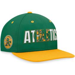 Nike Men's Green Oakland Athletics Cooperstown Collection Pro Snapback Hat