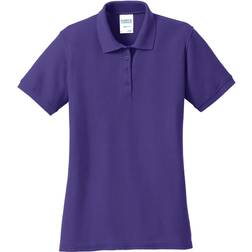 Port & Company Ladies Blend Pique Purple