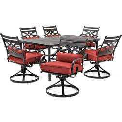 Hanover Montclair 7 Patio Dining Set