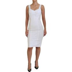 Dolce & Gabbana Corset bustier dress optical_white