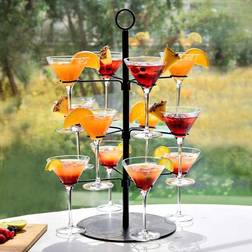 MikaMax Cocktail Tree Stand Drinkglass