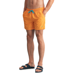 Gant Men Classic Fit Swim Shorts - Orange