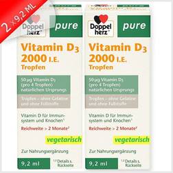 Doppelherz Vitamin D3 2000 I.E. pure Tropfen