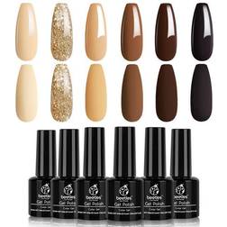 Beetles Gel Nail Polish Set Chestnuts Gel Polish