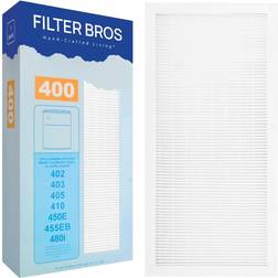 Filterbros ba400 compatible with blueair 400 hepa replacement filter blue sky