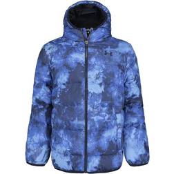 Under Armour Boy's Pronto Colorblock Jacket - Versa Blue Ice Dye Print