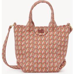 See by Chloé Women's Laetizia Mini Tote Bag Happy Orange