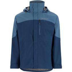 Simms Men's Challenger Rain Jacket, Medium, Midnight