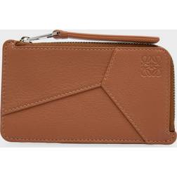 Loewe Puzzle Card Case - tan - One