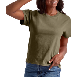 Hanes Essentials Women's Cotton T-shirt - Oregano